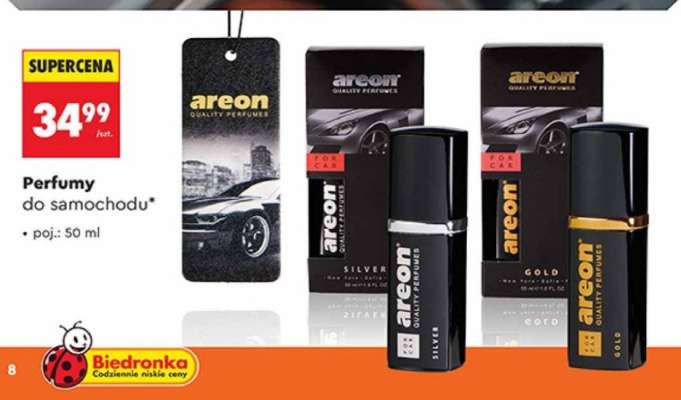 Perfumy do samochodu