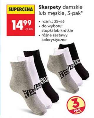 Skarpety damskie lub męskie 3 pak