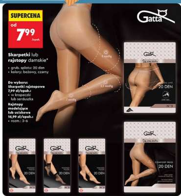 Skarpetki lub rajstopy damskie