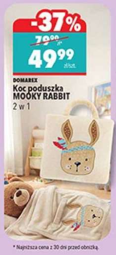 Koc poduszka MOOKY RABBIT