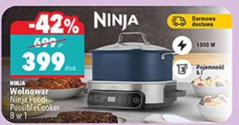 Wolnowar Ninja Foodi PossibleCooker 8 w 1