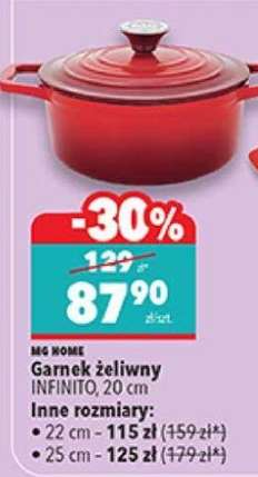 Garnek żeliwny INFINITO, 20 cm