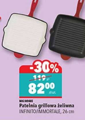 Patelnia grillowa żeliwna