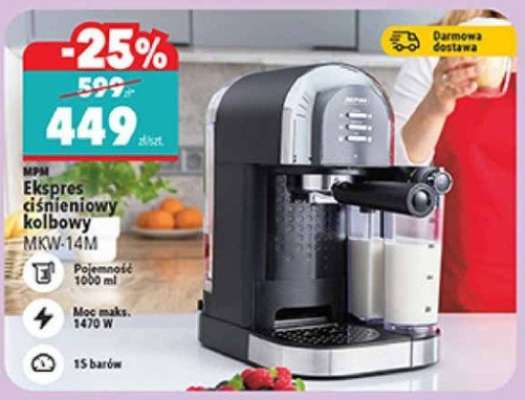 Ekspres ciśnieniowy kolbowy MKW-14M