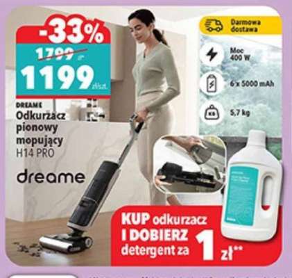 DREAME Odkurzacz pionowy mopujący H14 PRO