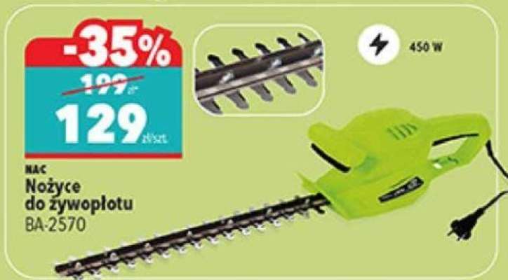 NAC Nożyce do żywopłotu BA-2570