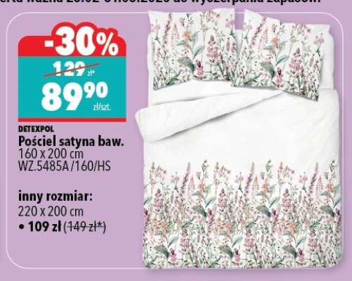 Pościel satyna baw.