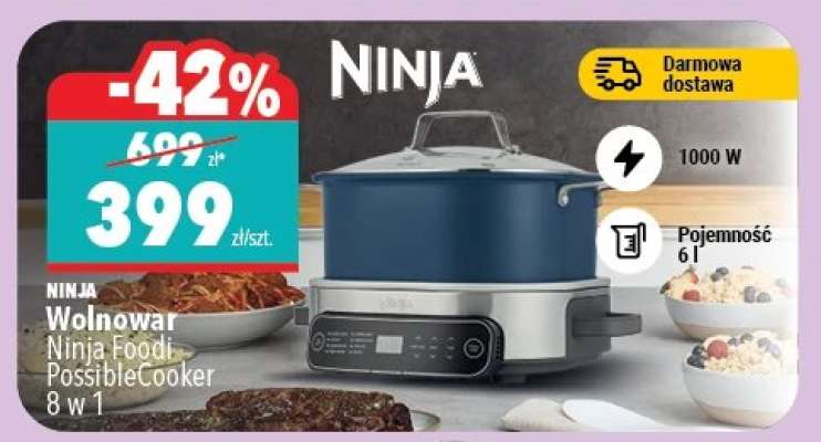 Wolnowar Ninja Foodi PossibleCooker 8 w 1