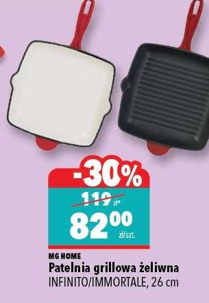 Patelnia grillowa żeliwna