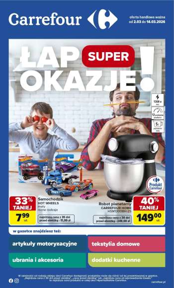 Gazetka Carrefour - 2.03.2026 - 14.03.2026.