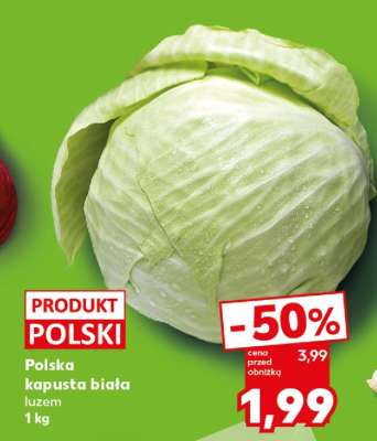 Polska kapusta biała luzem 1 kg