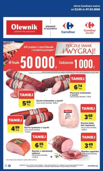 Gazetka Carrefour - 23.02.2026 - 7.03.2026.