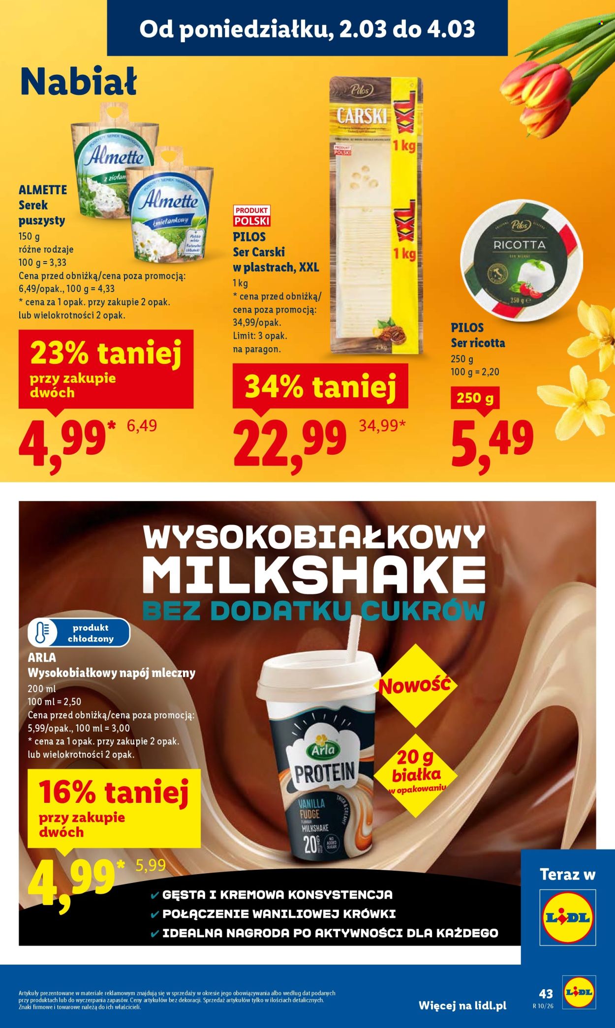 Gazetka Lidl - 2.03.2026 - 4.03.2026. Strona 43