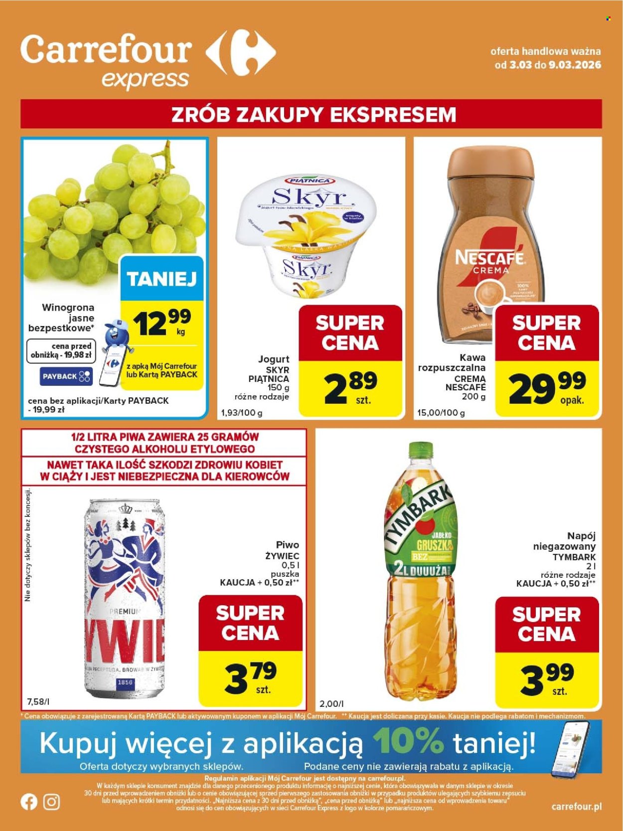 Gazetka Carrefour Express - 3.03.2026 - 9.03.2026. Strona 1