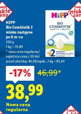 HIPP Bio Combiotik 2 mleko następne po 6 m-cu