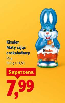 Kinder Mały zając czekoladowy