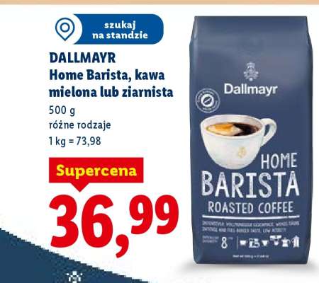 Dallmayr Home Barista, kawa mielona lub ziarnista