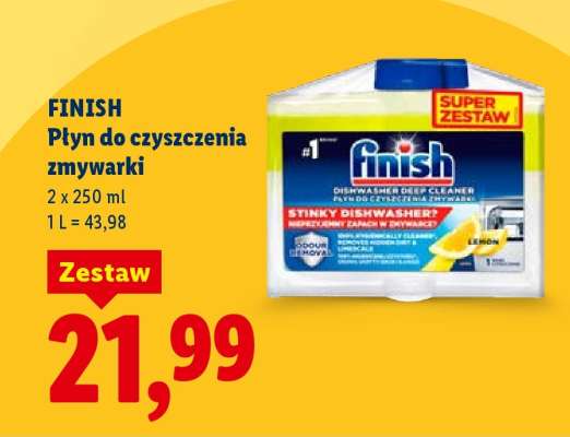 FINISH Płyn do czyszczenia zmywarki +