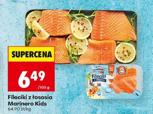 Fileciki z łososia Marinero Kids