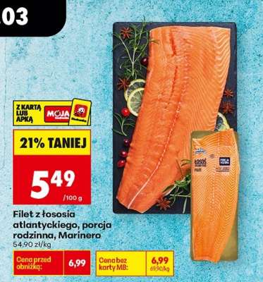 Filet z łososia atlantyckiego porcja rodzinna Marinero
