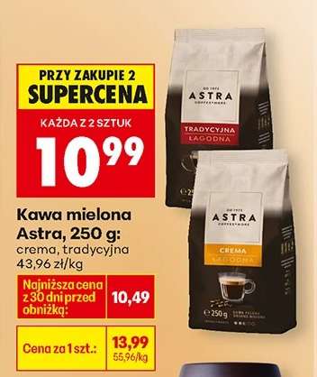 KAWA MIELONA ASTRA 250 G