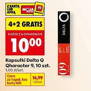 Kapsułki Delta Q Qharacter 9, 10 szt.