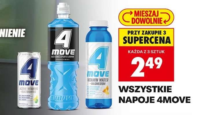 Wszystkie napoje 4Move
