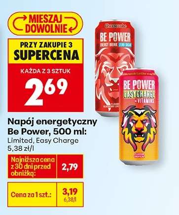 Napój energetyczny Be Power, 500 ml