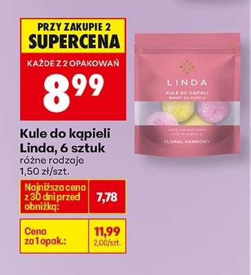 Kule do kąpieli Linda, 6 sztuk