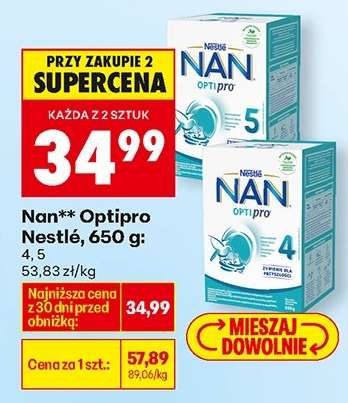 Nan Optipro Nestlé 650 g :