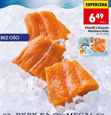 Fileciki z łososia Marinero Kids