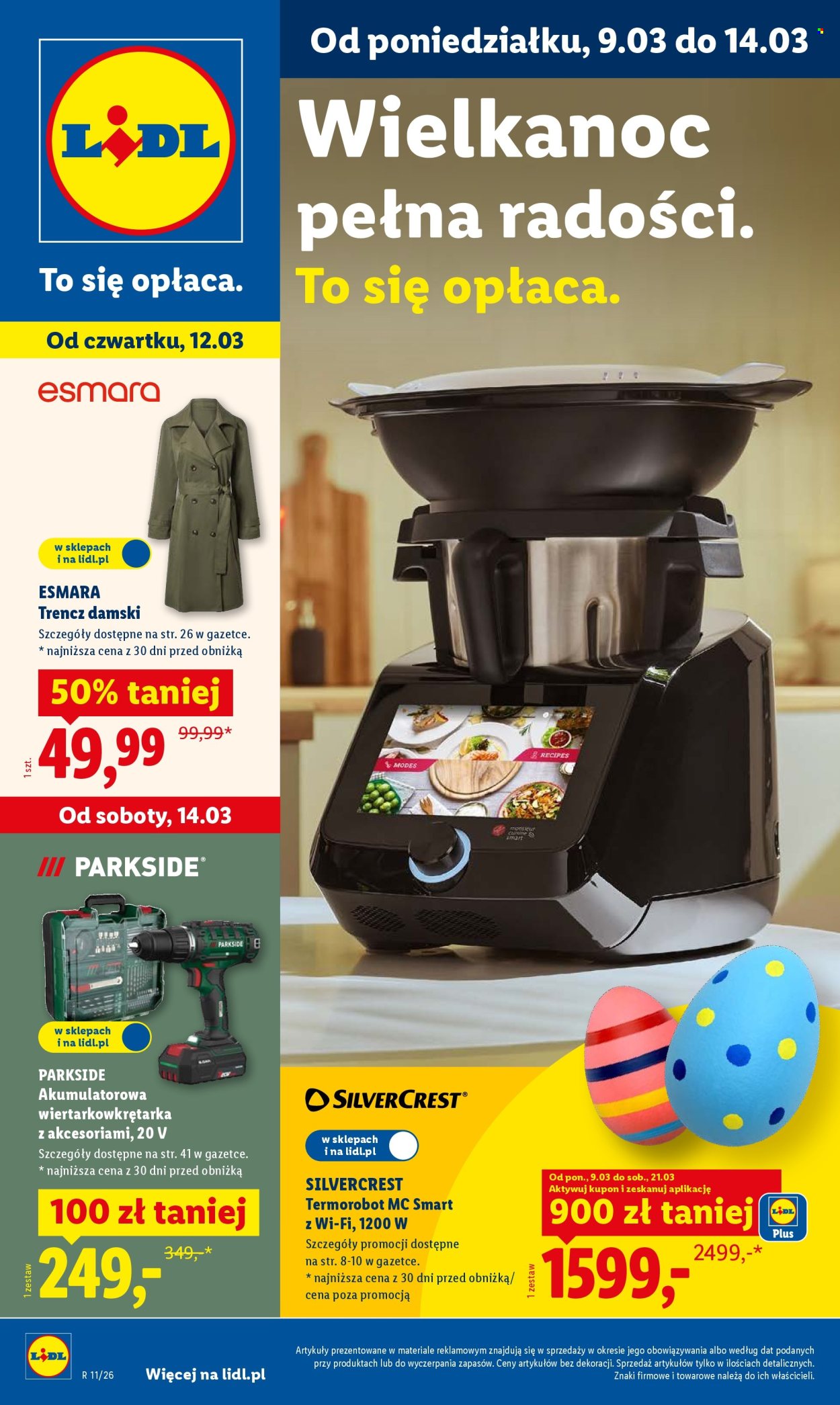 Gazetka Lidl - 9.03.2026 - 14.03.2026. Strona 1