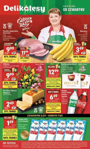 Gazetka Delikatesy Centrum - 5.03.2026 - 11.03.2026.