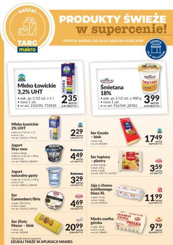 Gazetka Makro - 2.03.2026 - 7.03.2026.
