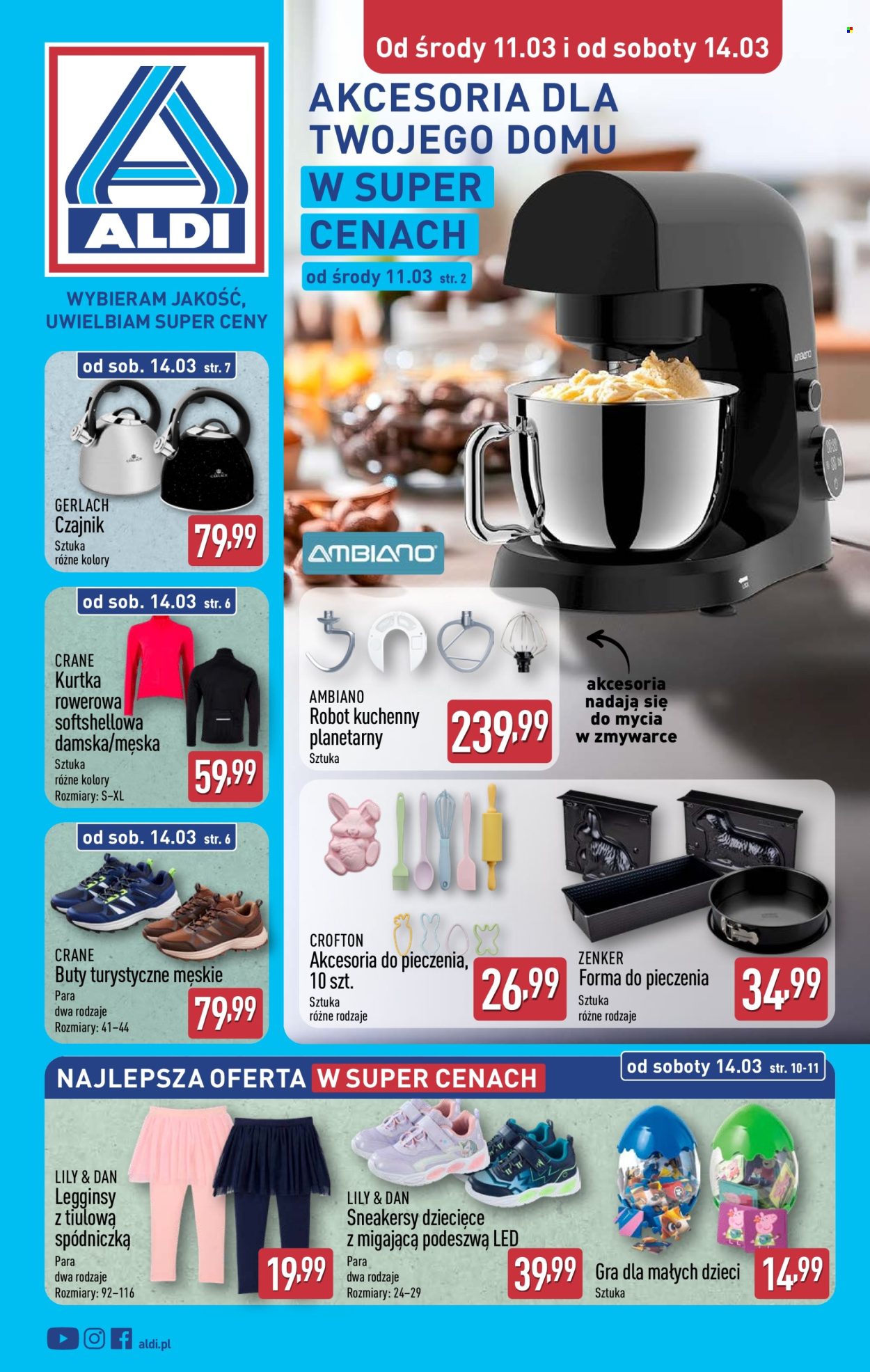 Gazetka ALDI - 11.03.2026 - 14.03.2026. Strona 1