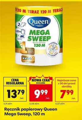 Ręcznik papierowy Queen Mega Sweep, 120 m