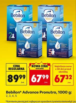 Bebilon* Advance Pronutra, 1000 g: 2, 3, 4, 5