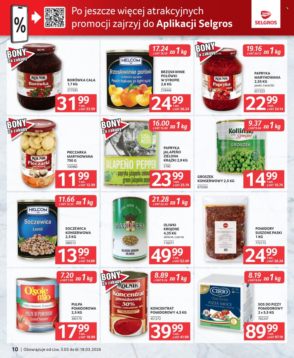 Gazetka Selgros - 5.03.2026 - 18.03.2026. Strona 10