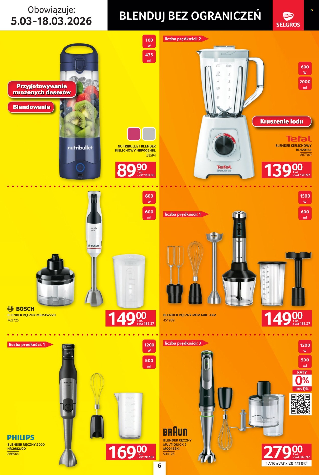 Gazetka Selgros - 5.03.2026 - 18.03.2026. Strona 6