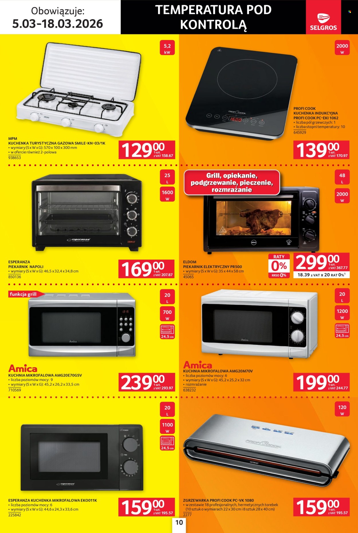 Gazetka Selgros - 5.03.2026 - 18.03.2026. Strona 10