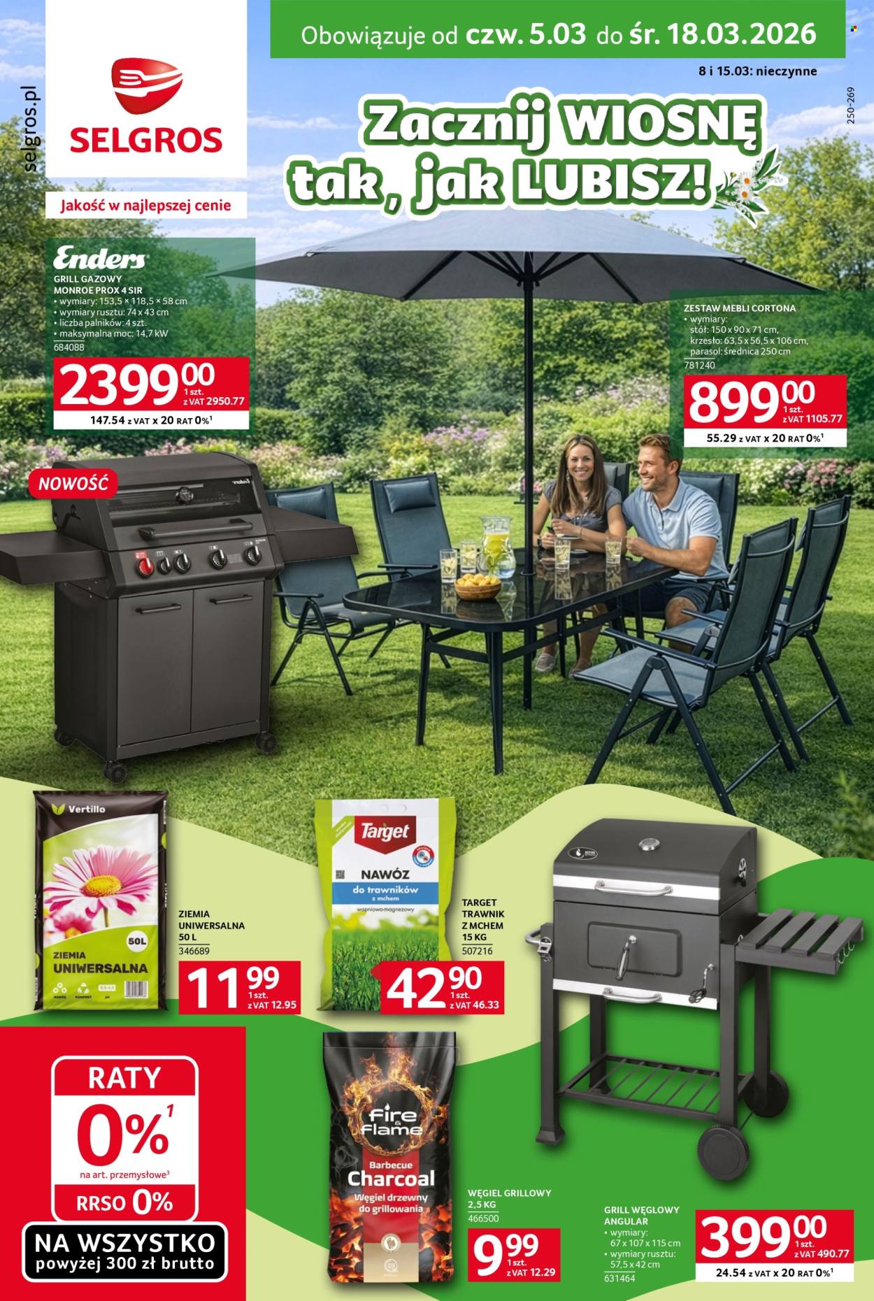 Gazetka Selgros - 5.03.2026 - 18.03.2026. Strona 1