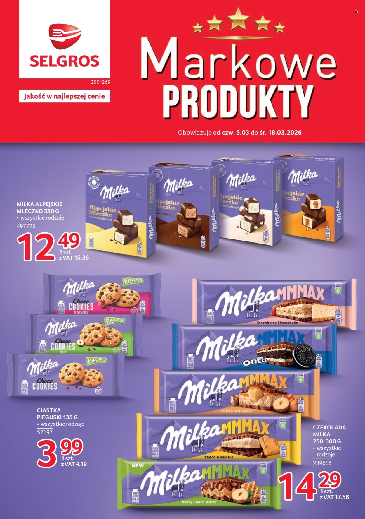 Gazetka Selgros - 5.03.2026 - 18.03.2026. Strona 1