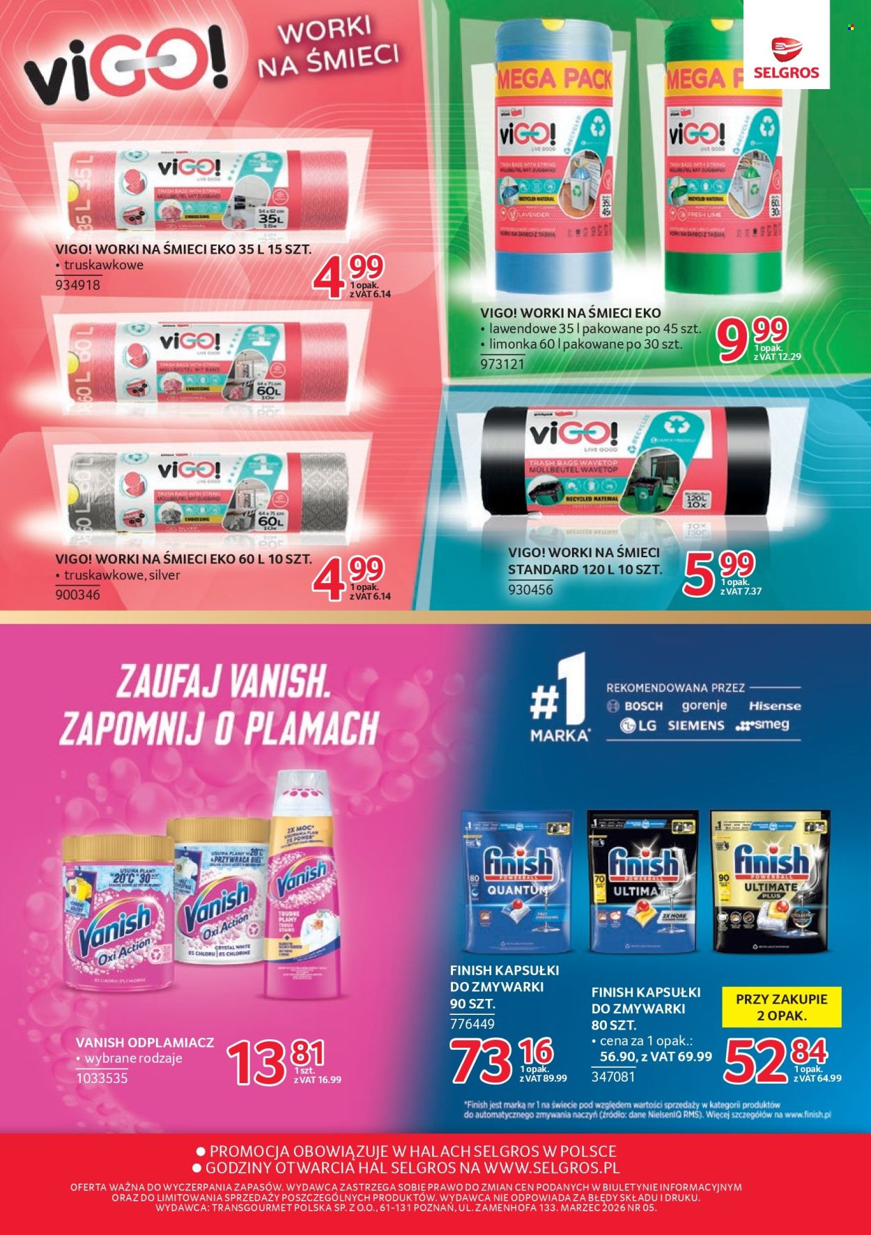 Gazetka Selgros - 5.03.2026 - 18.03.2026. Strona 20