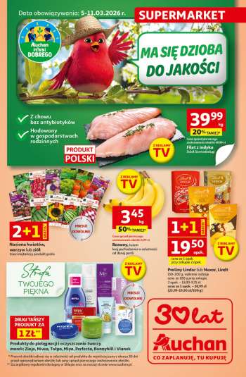 Gazetka Auchan - 5.03.2026 - 11.03.2026.
