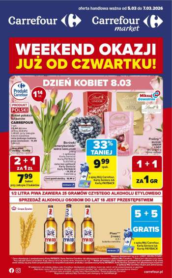 Gazetka Carrefour - 5.03.2026 - 7.03.2026.