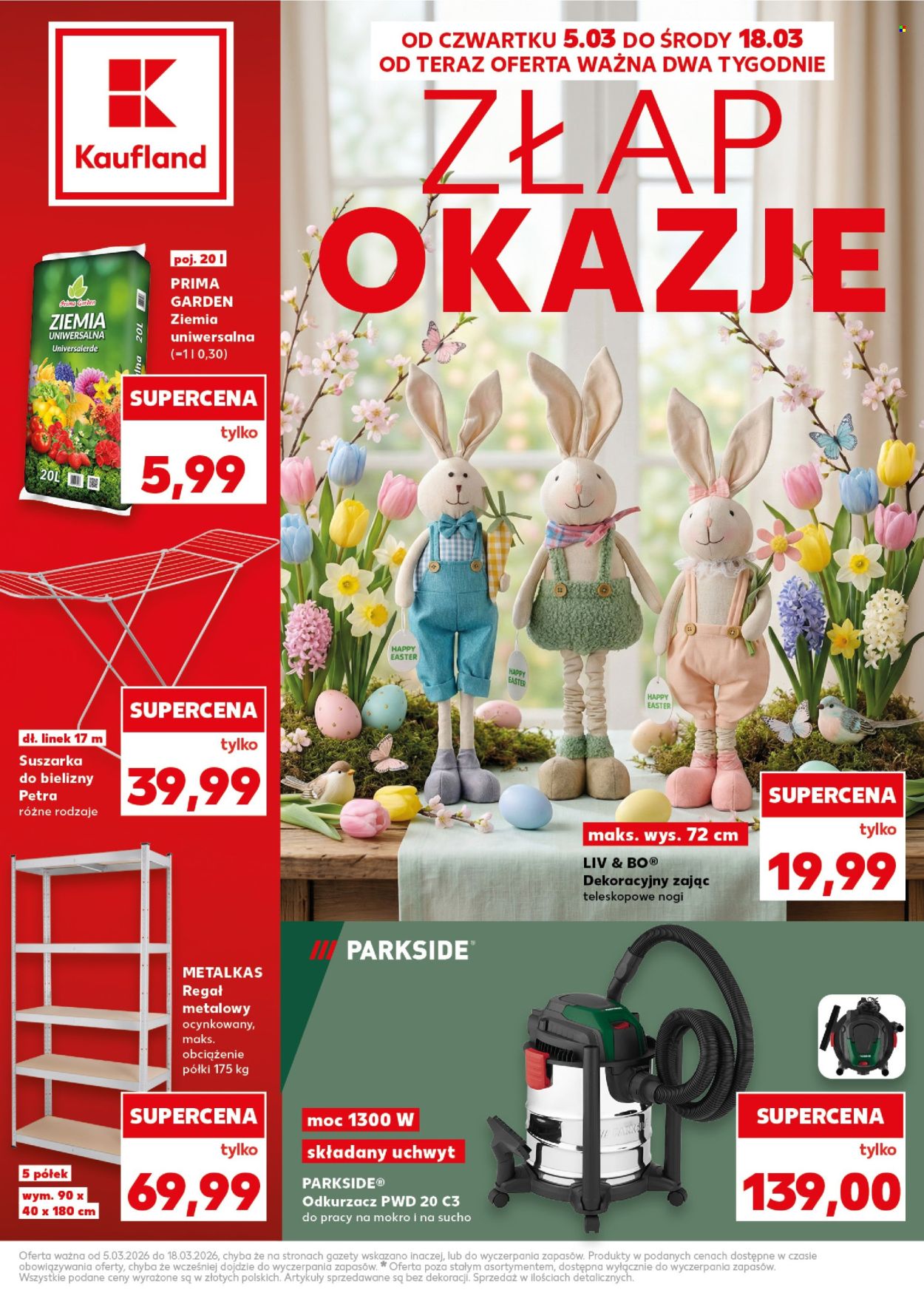 Gazetka Kaufland - 5.03.2026 - 18.03.2026. Strona 1