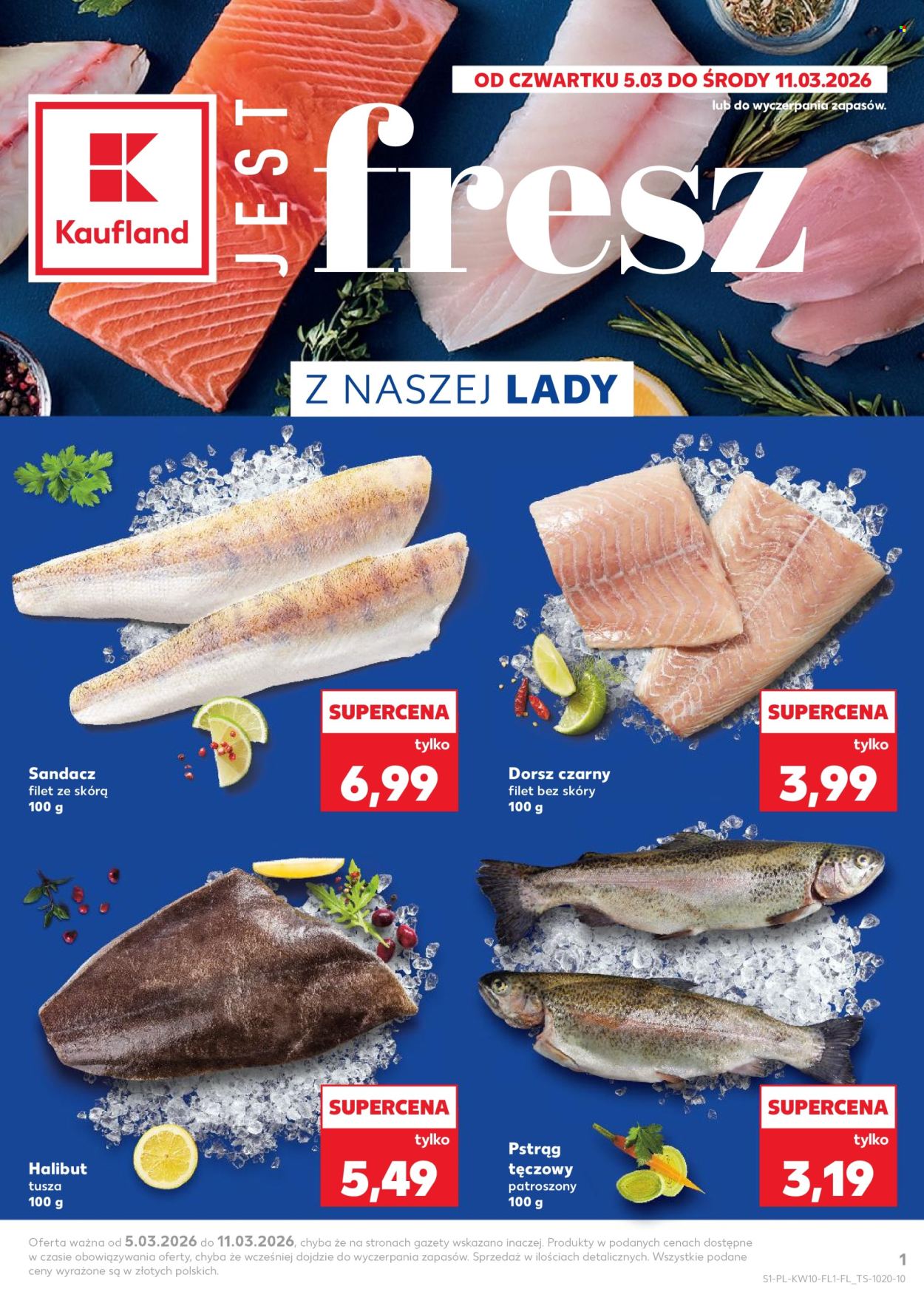 Gazetka Kaufland - 5.03.2026 - 11.03.2026. Strona 1