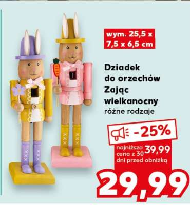 Dziadek do orzechów Zając wielkanocny