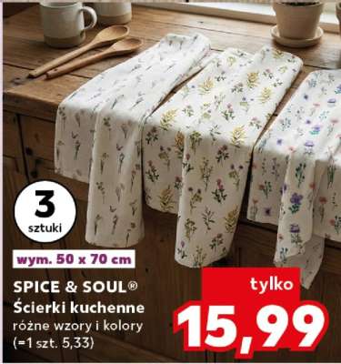 SPICE & SOUL® Ścierki kuchenne