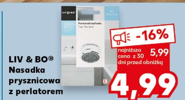 LIV & BO® Nasadka prysznicowa z perlatorem
